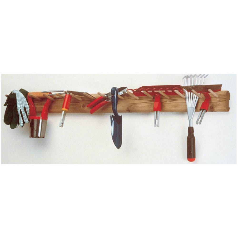 Appendi Attrezzi In Kit In Legno Di Conifera 126x3,5x9cm - Foto 1