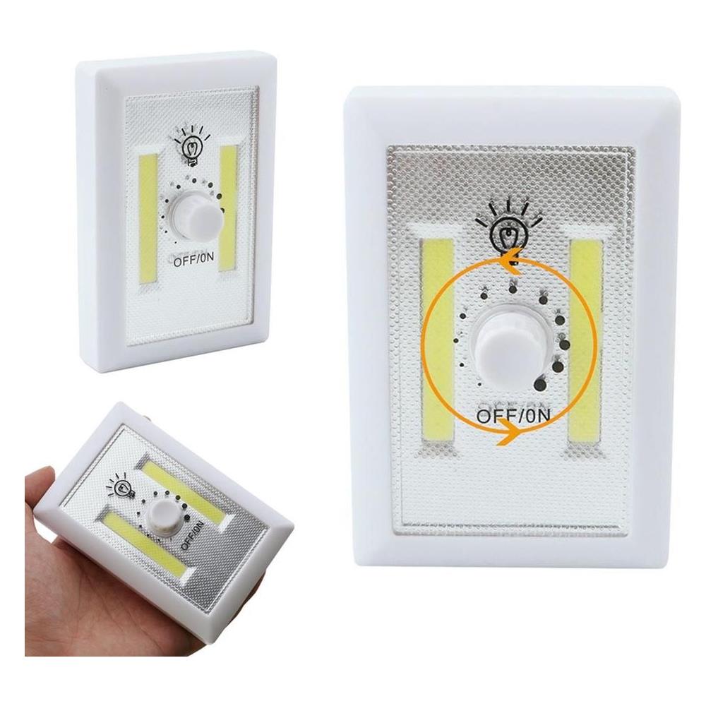 Faretto Led Cob Luce Notturna Illuminazione Regolabile Lampada Luci Notte - Foto 1