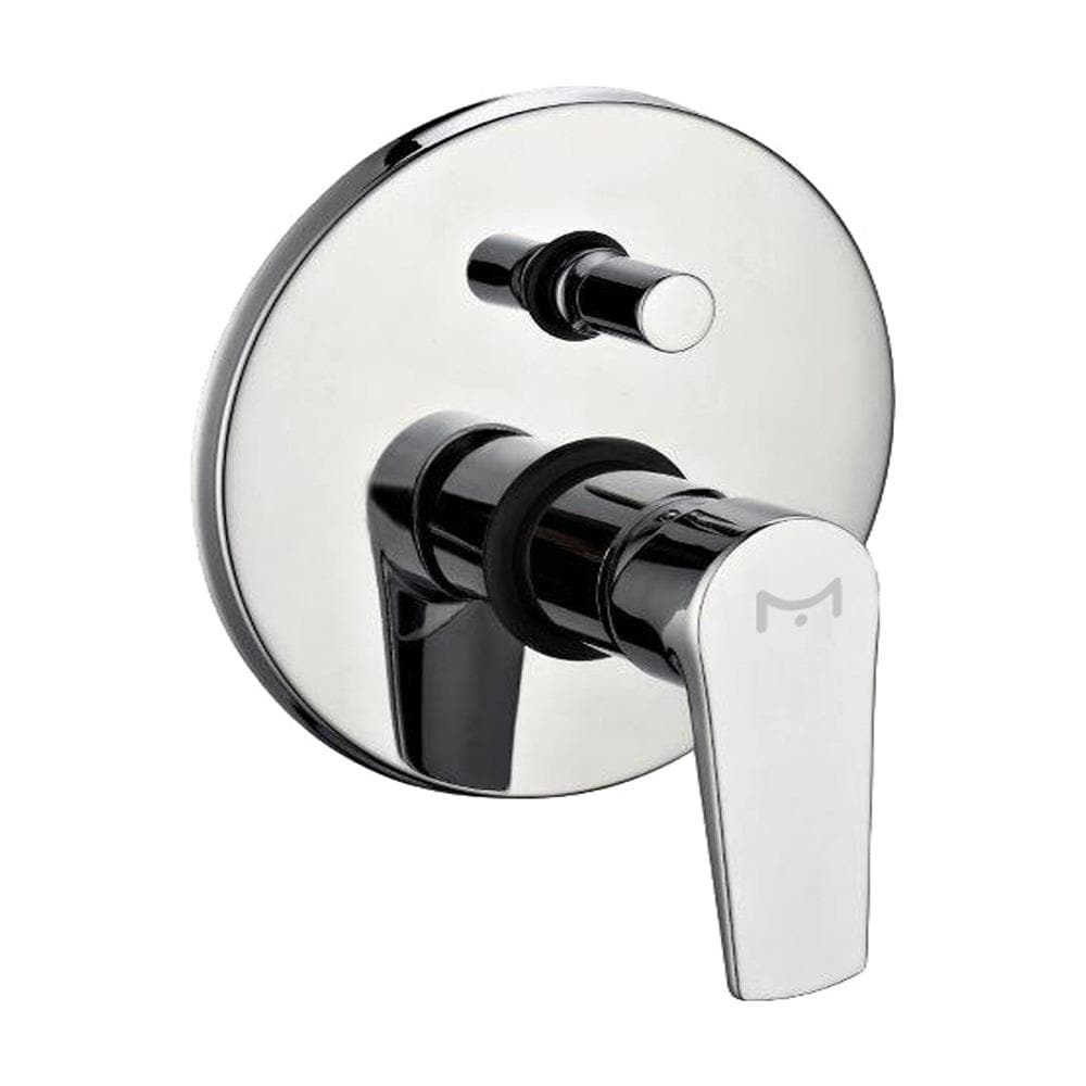 Miscelatore Doccia Parete Asia Incasso Con Deviatore Ottone Colore Cromato - Foto 1