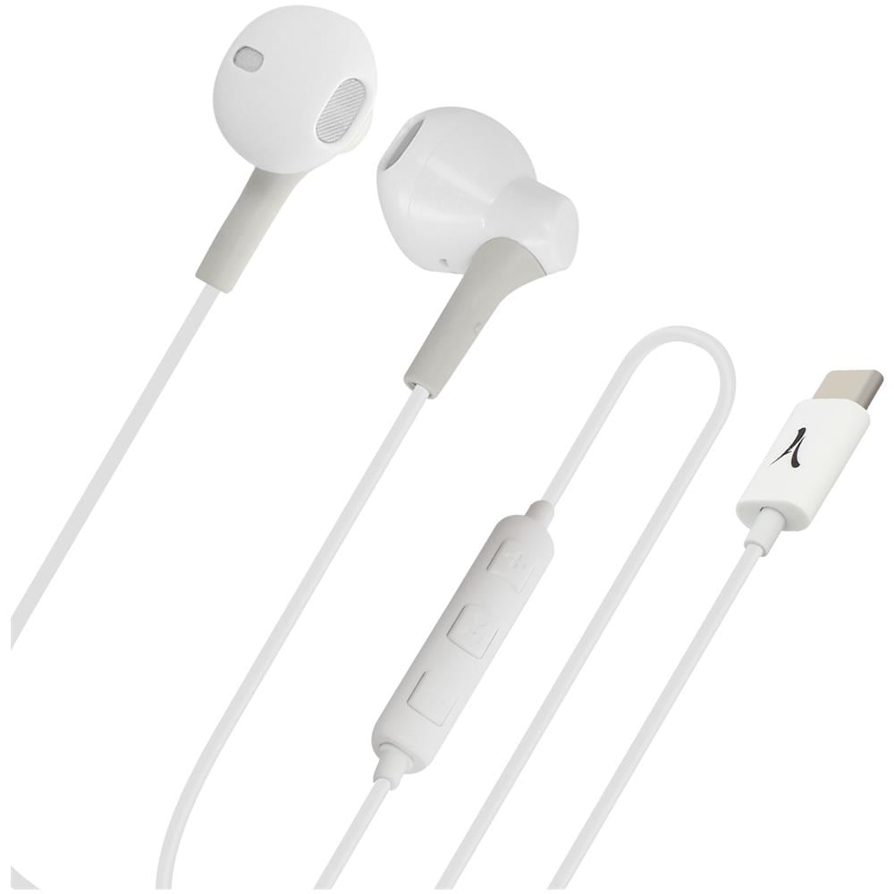 Auricolari Cablati Usb-c Musica E Chiamate Kit Mani Libere 1,2m Bianchi - Foto 1