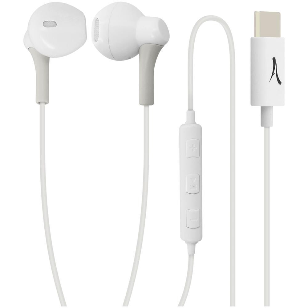 Auricolari Cablati Usb-c Musica E Chiamate Kit Mani Libere 1,2m Bianchi - Foto 2