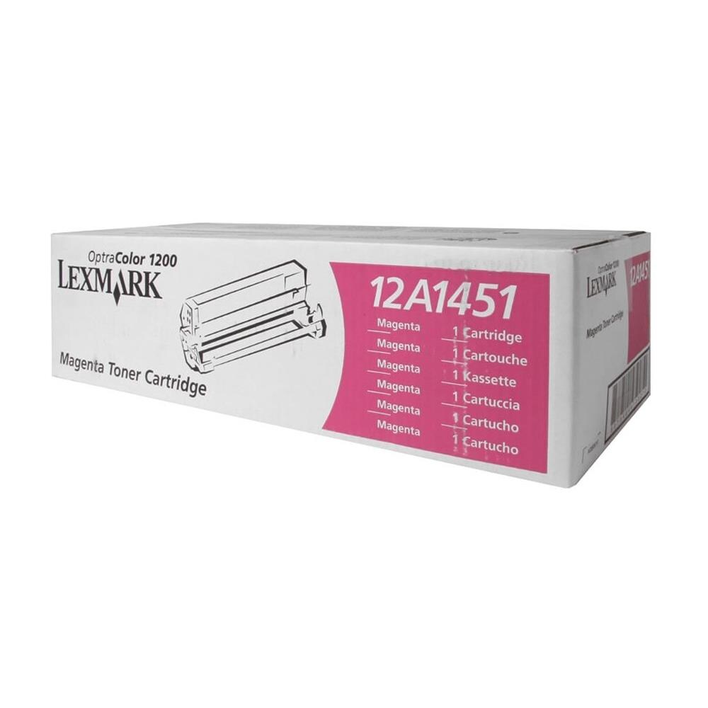 12A1451 Toner Originale Magenta per Lexmark C1200 Capacità 6500 Pagine - Foto 2