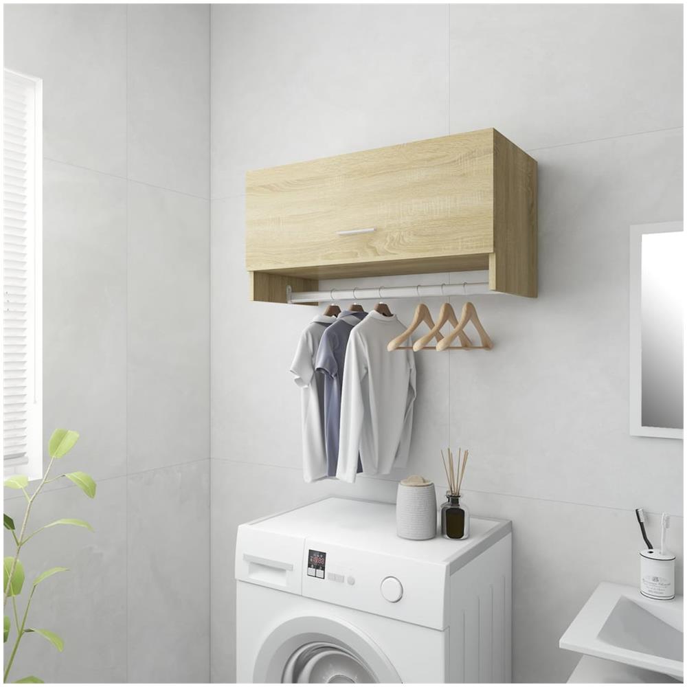 Armadio Rovere Sonoma 70x32,5x35 cm in Legno Multistrato - Foto 3