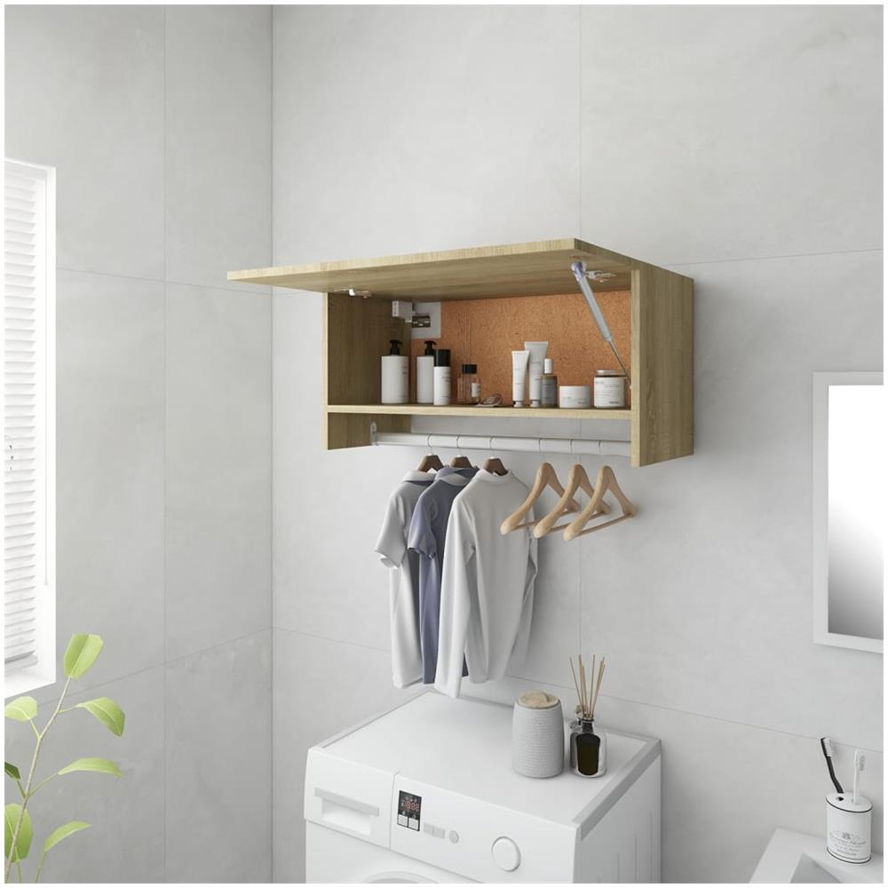 Armadio Rovere Sonoma 70x32,5x35 cm in Legno Multistrato - Foto 1