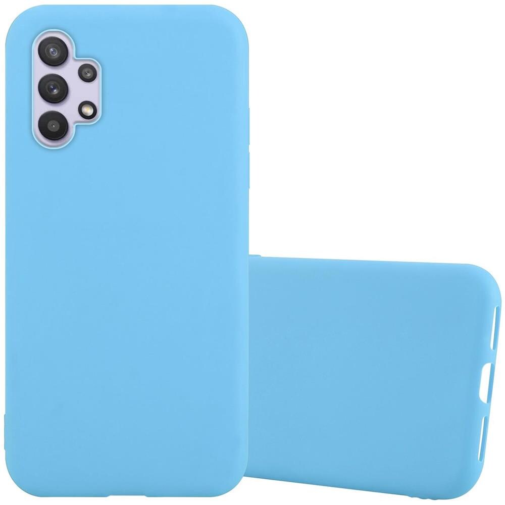Custodia Compatibile Con Samsung Galaxy A32 5g In Candy Blu - Coperchio Protettivo In Silicone Tpu Flessibile - Foto 1