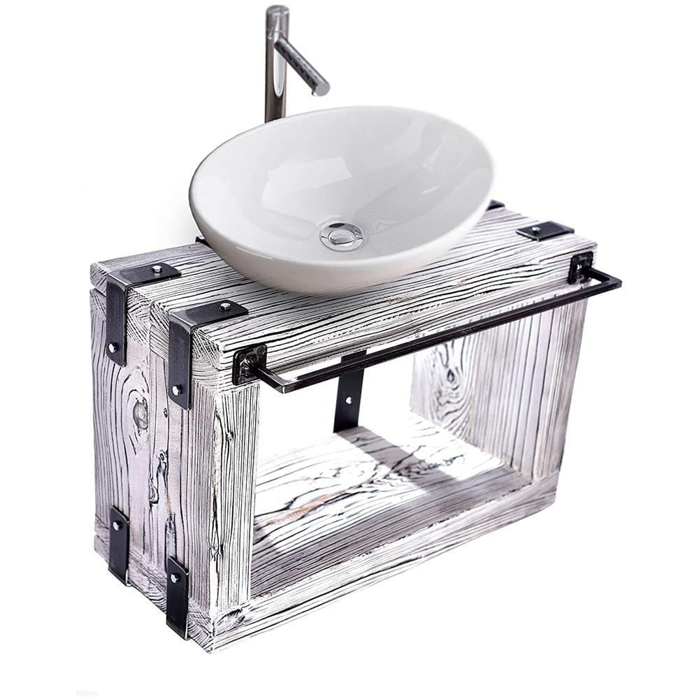 Mobili Bagno Lavabo Sottolavabo Lbbw (40x28 Cm A= 40 Cm, Bianco) - Foto 1