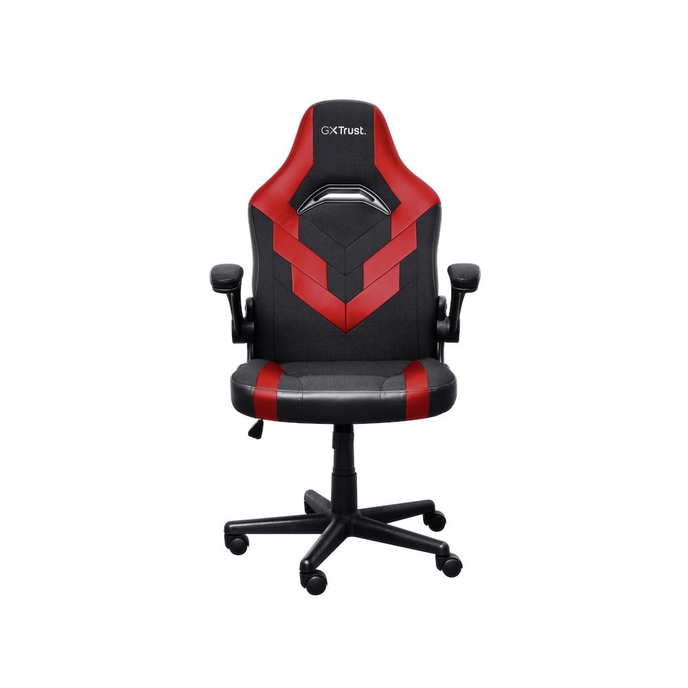Sedia Gaming GXT 703 Riye in Tessuto / Pelle / Poliuretano Peso Max 140 Kg Colore Nero / Rosso - Foto 2