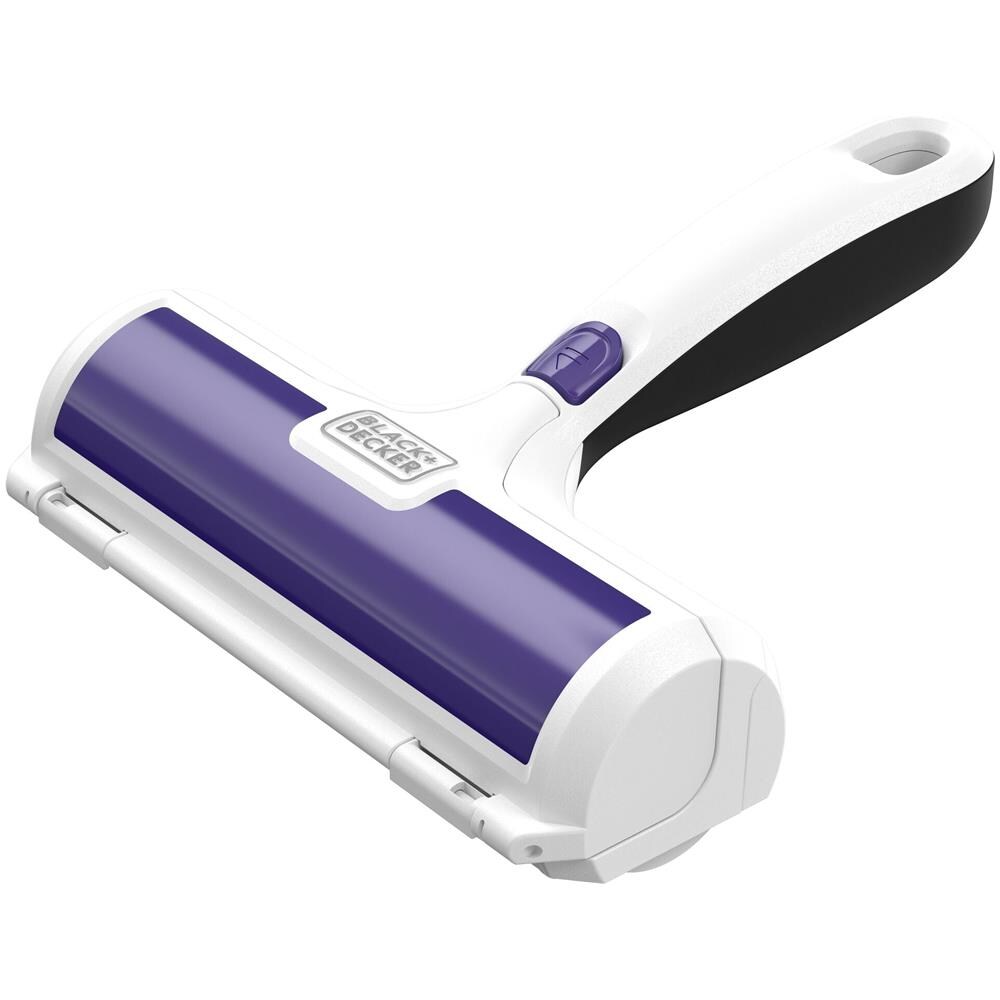 Spazzola Manuale PET a Rullo con Serbatoio Colore Bianco e Viola - Foto 1