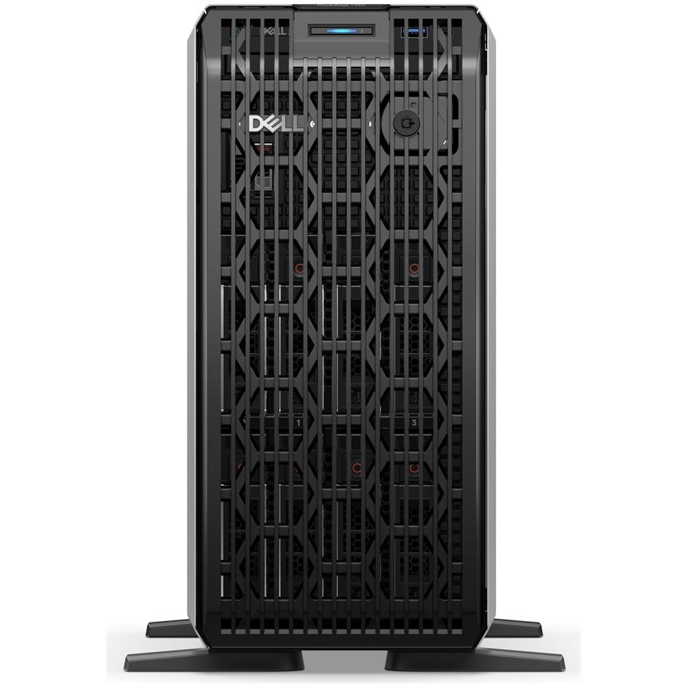 Server PowerEdge T360 Intel Xeon E E-2434 3,4 GHz RAM 16 GB DDR5 SSD 480 GB Potenza 700 W - Foto 1