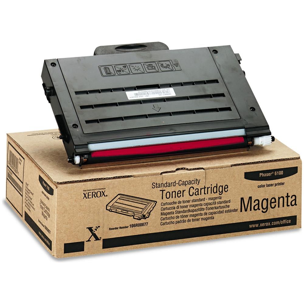 106R00677 Toner Originale Magenta per Phaser 6100 Capacità 2000 Pagine - Foto 1