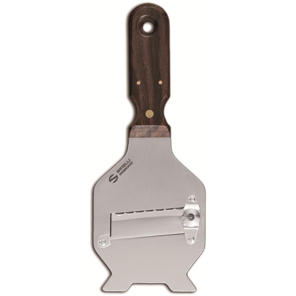 Affettatartufi Inox, Manico Palissandro, Lama Ondulata - Foto 1