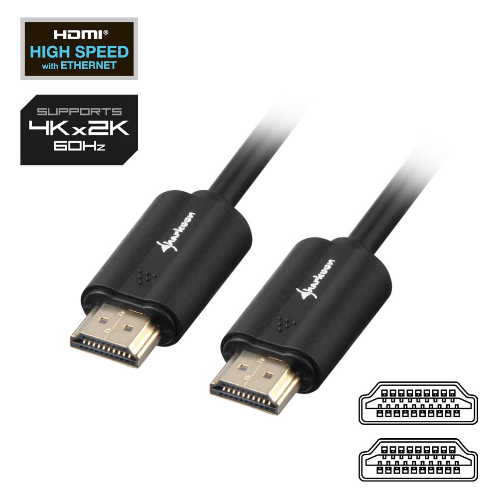 HDMI / HDMI 4K, 5m 5m HDMI HDMI Nero cavo HDMI - Foto 2