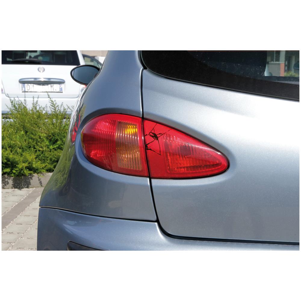 Nastro Trasparente Rosso Per Riparazione Fanali 5x - Foto 6