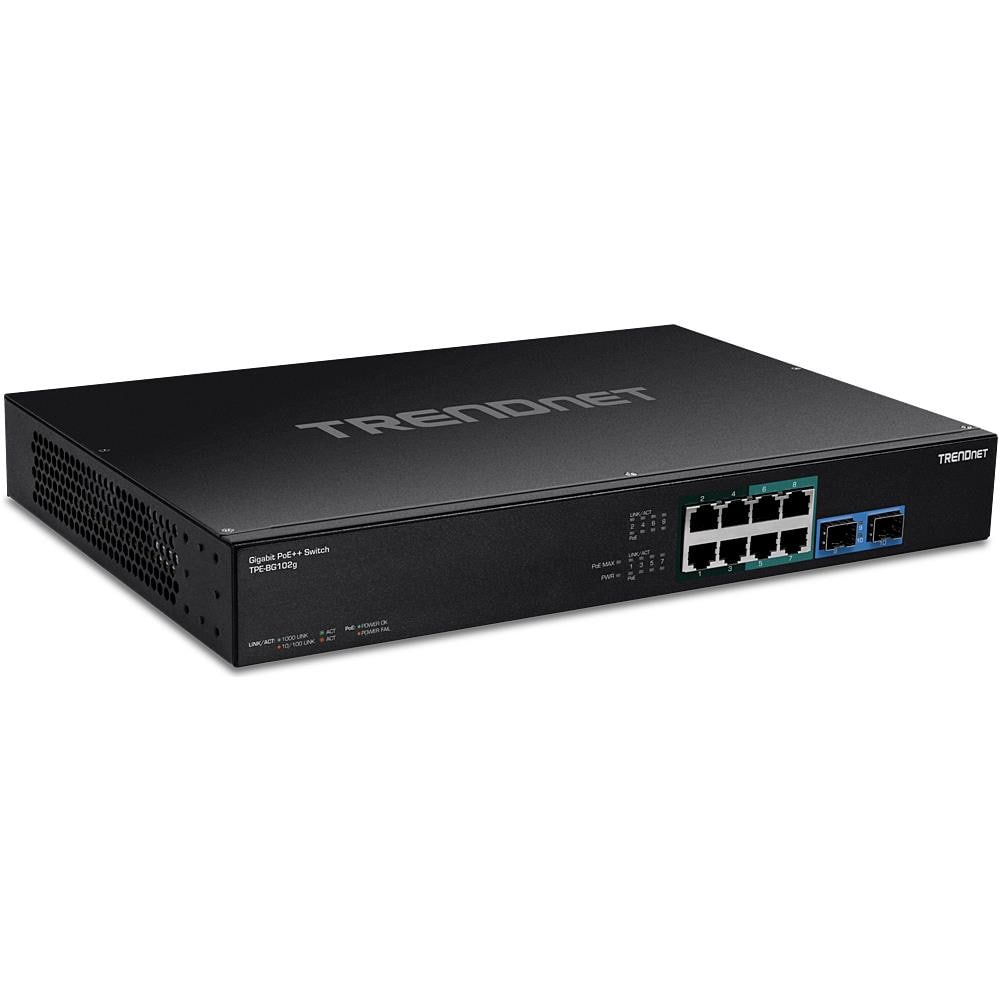 TPE-BG102G Switch di Rete Non Gestito Gigabit Ethernet (10/100/1000) Supporto Power over Ethernet (PoE) 1U Nero - Foto 1