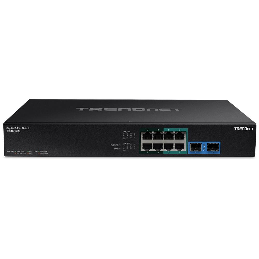 TPE-BG102G Switch di Rete Non Gestito Gigabit Ethernet (10/100/1000) Supporto Power over Ethernet (PoE) 1U Nero - Foto 2
