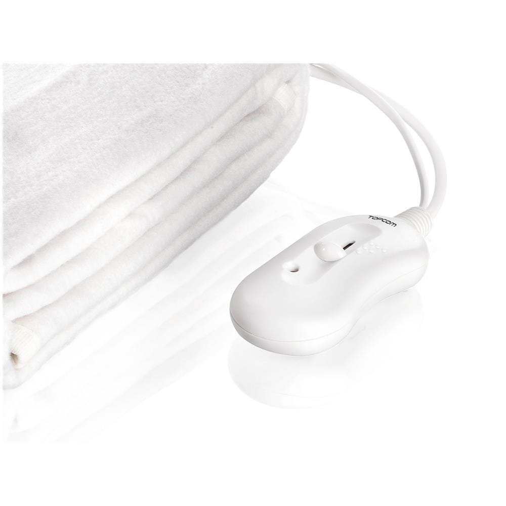 Coperta Elettrica Poliestere Bianco 150 x 70 cm BW-4751 - Foto 2