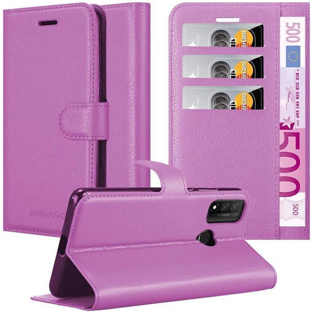Custodia Compatibile Con Huawei P Smart 2020 In Violetta Ametista - Coperchio Protettiva Con Chiusura Magnetica, Funzione Stand E Tasca Per Le Carte - Foto 1