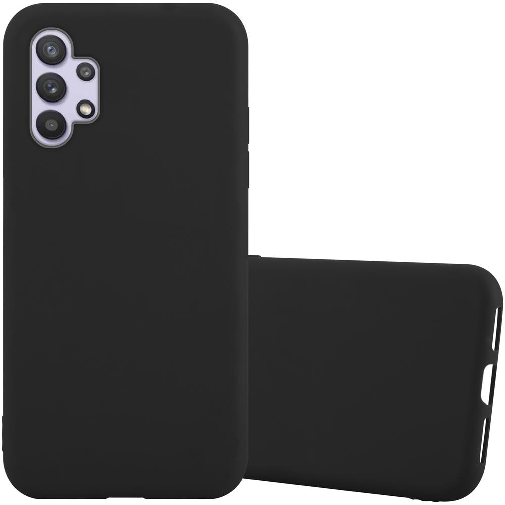 Custodia Compatibile Con Samsung Galaxy A32 5g In Candy Nero - Coperchio Protettivo In Silicone Tpu Flessibile - Foto 1