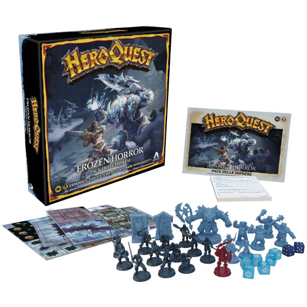 Avalon Hill - Heroquest Frozen Horror - Gioco Da Tavolo - Italiano - Foto 1