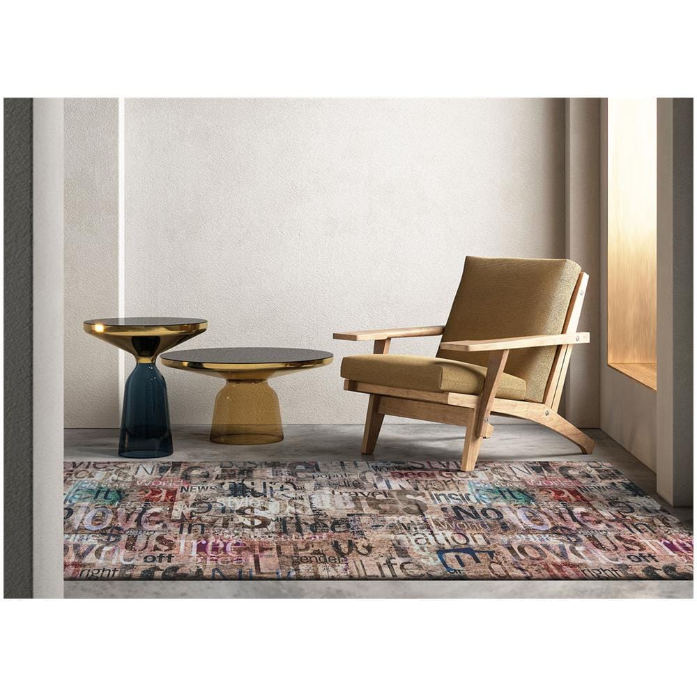 Tappeto Cucina Antiscivolo Stampa Digitale Emozioni Fantasia Words By Suardi 58x240 Word - Foto 4