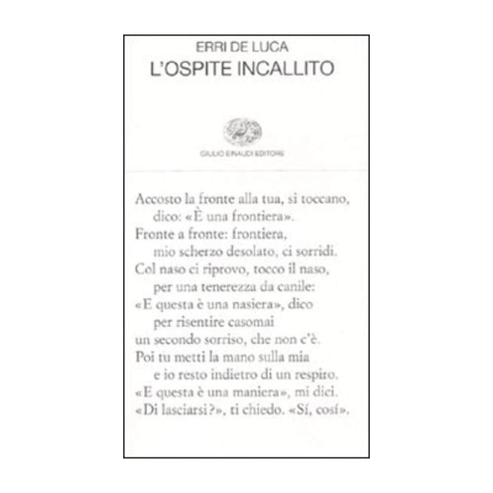Erri De Luca - L'ospite incallito - Foto 1