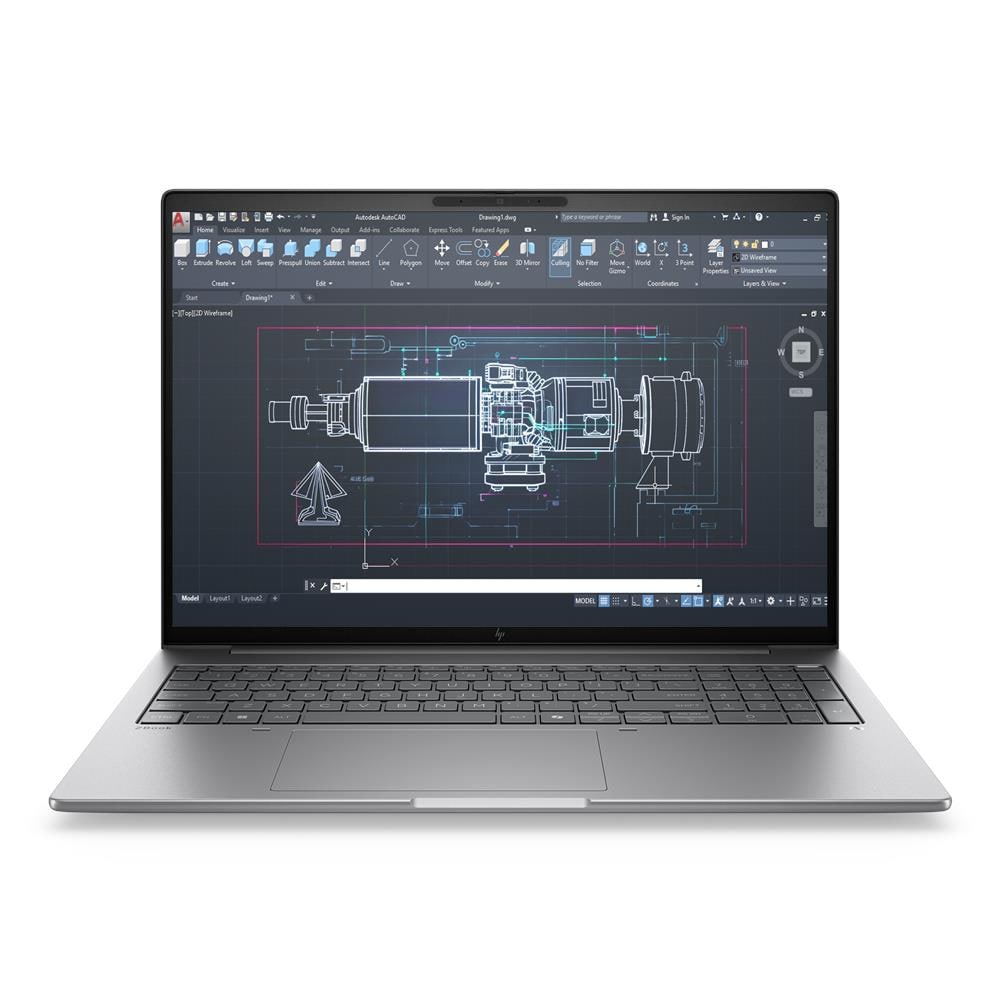 Workstation ZBook 8 G1i Mobile Workstation PC Wolf Pro Security Edition Intel Core Ultra 7 255H Monitor 16" Touch WUXGA RAM 32GB SSD 1TB NVIDIA RTX 500 Ada 4GB Windows 11 Pro Argento - Foto 1