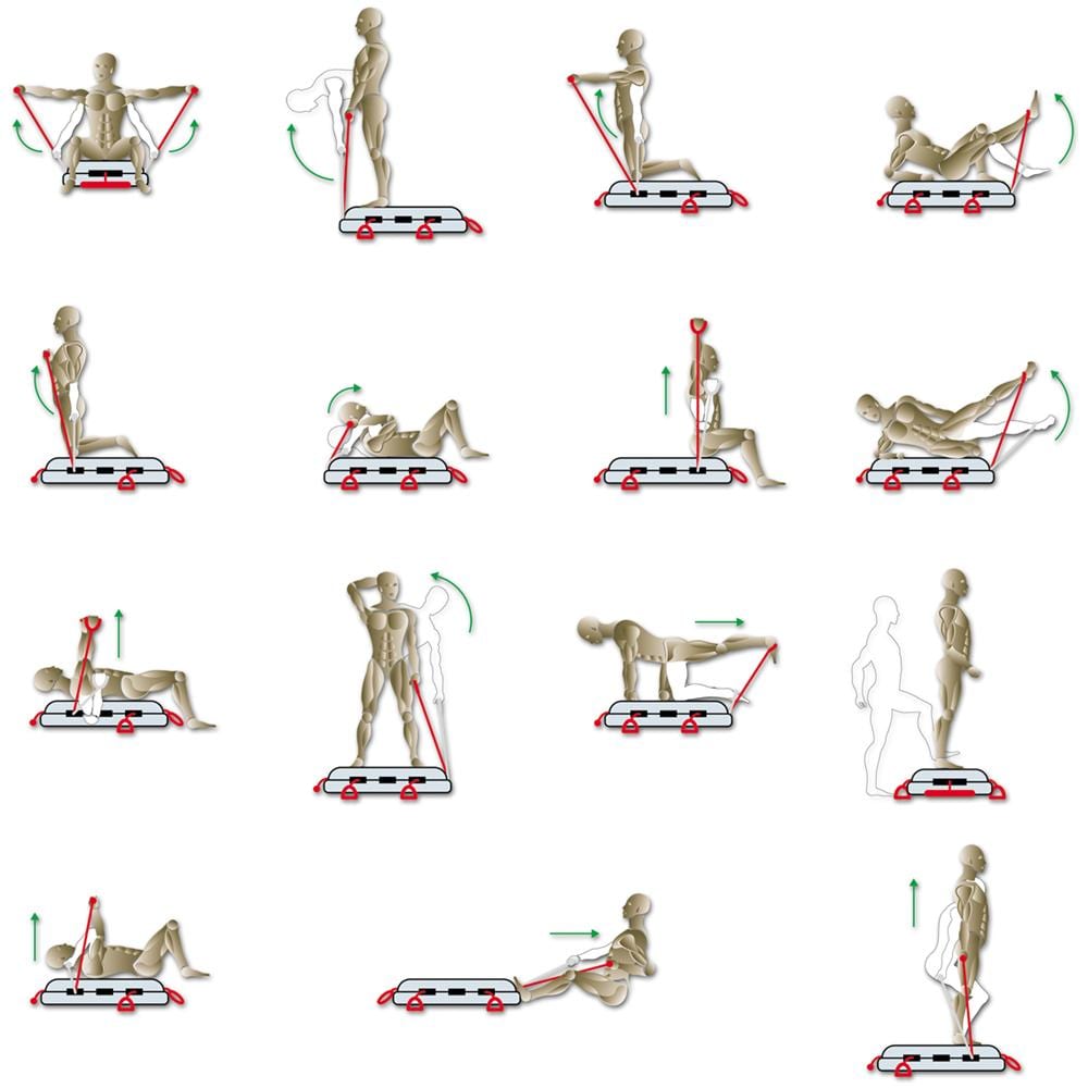 SMILE GYM Attrezzo multifunzione a resistenza elastica - Foto 2