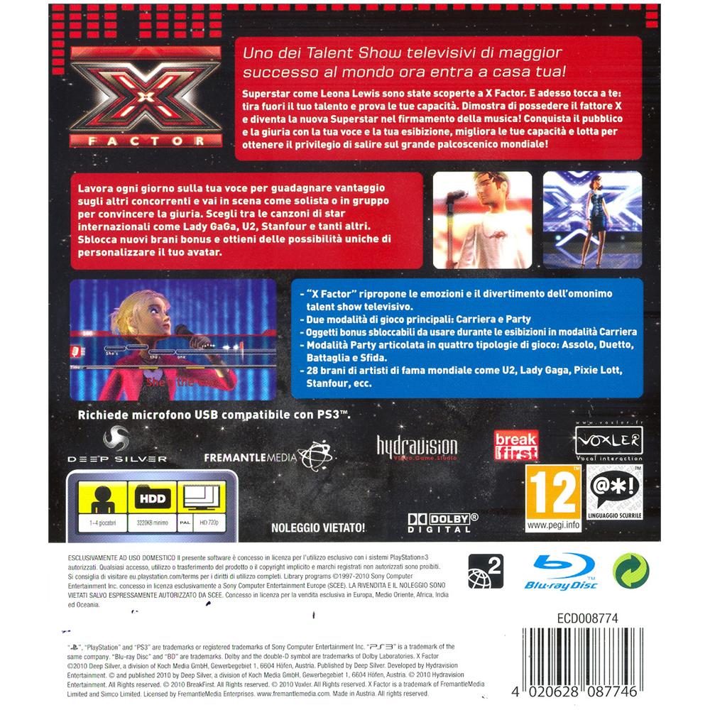 PS3 - X-Factor - Foto 2
