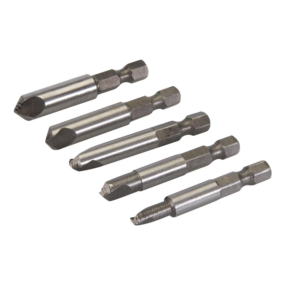 675174 Estrattori Di Viti Danneggiate 5 P. zi 50 Mm - Foto 1