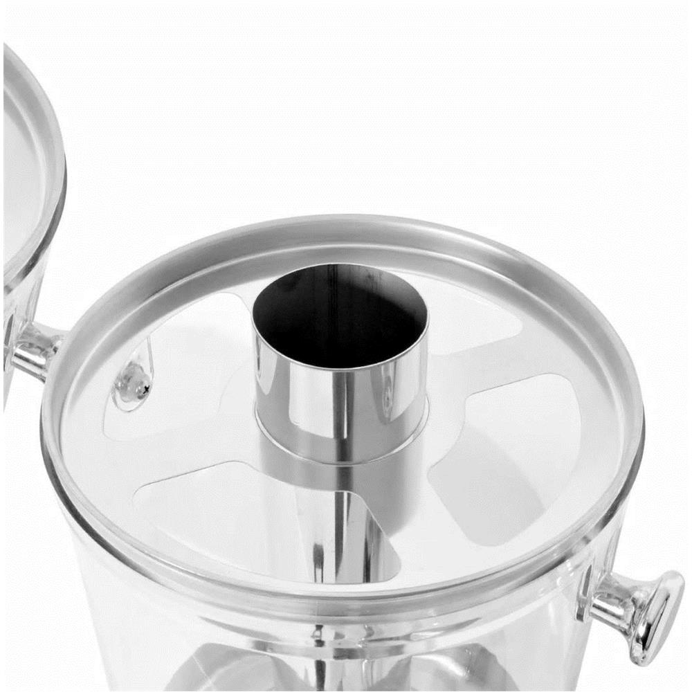 Triplo Distributore Di Succhi Di Frutta E Bibite Acciaio Inossidabile 3 X 8 L - Foto 6