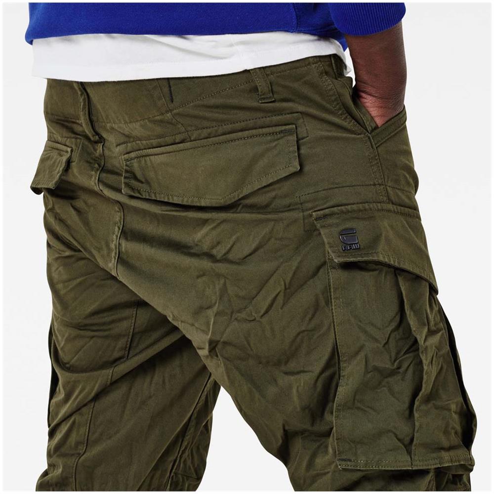 Pantaloni Rovic Zip 3d Tapered L30 Abbigliamento Uomo W30-l30 - Foto 3