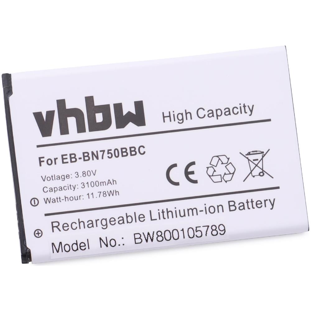 Batteria 3100mah Per Telefono Smartphone Samsung Galaxy Note 3 Mini Neo Sm-n7505 Sm-n7502 Sm-n9008s Sm-n7506v Sm-n7507 Sm-n750k Sm-n750s Eb-bn750bbc - Foto 2