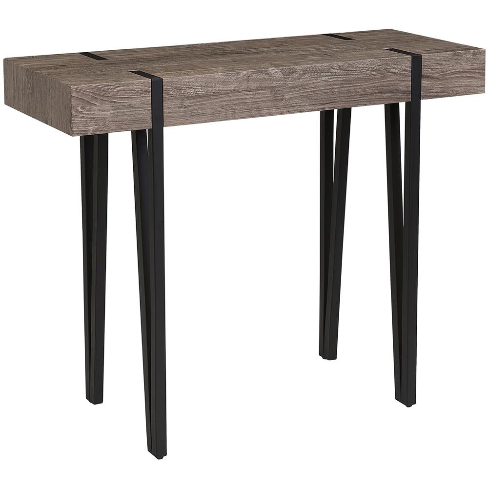 Tavolo Consolle In Legno Scuro Adena - Foto 1
