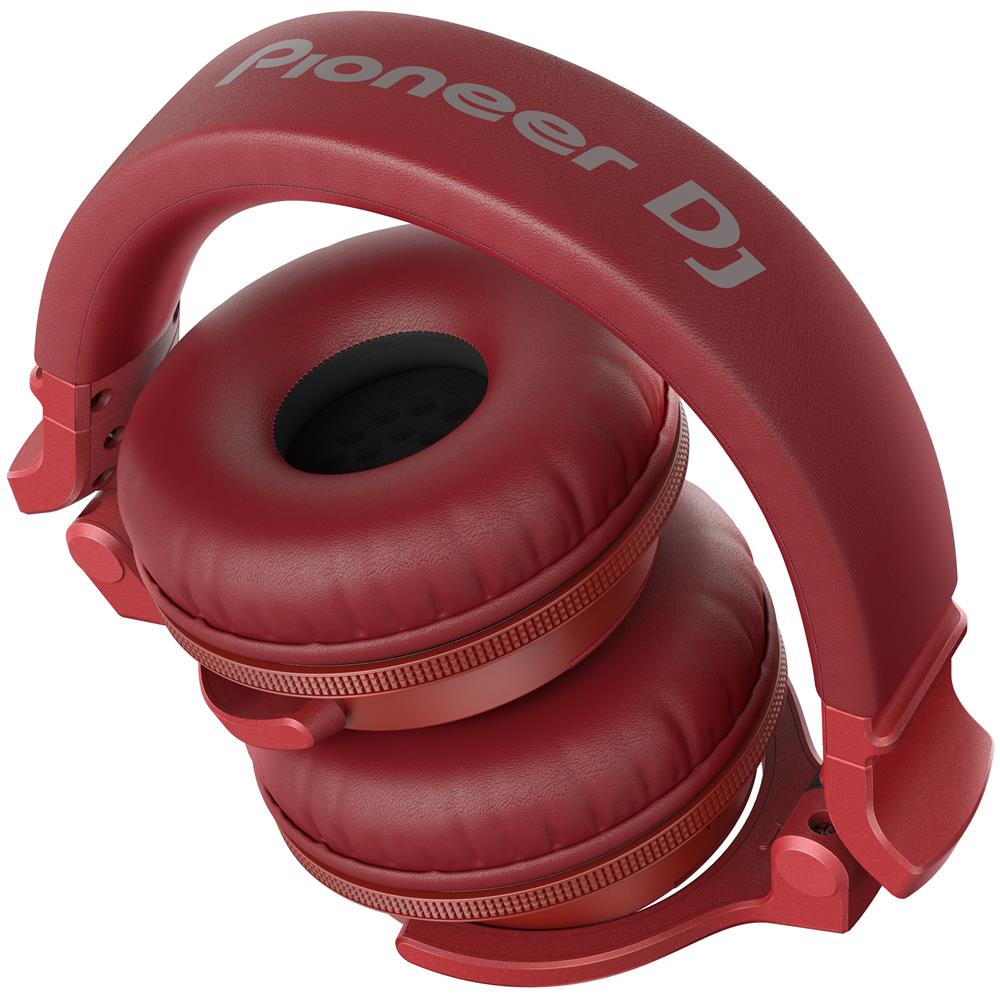 HDJ-CUE1BT Cuffie DJ Stereo Padiglione Auricolare Bluetooth con Microfono Integrato Colore Rosso - Foto 5