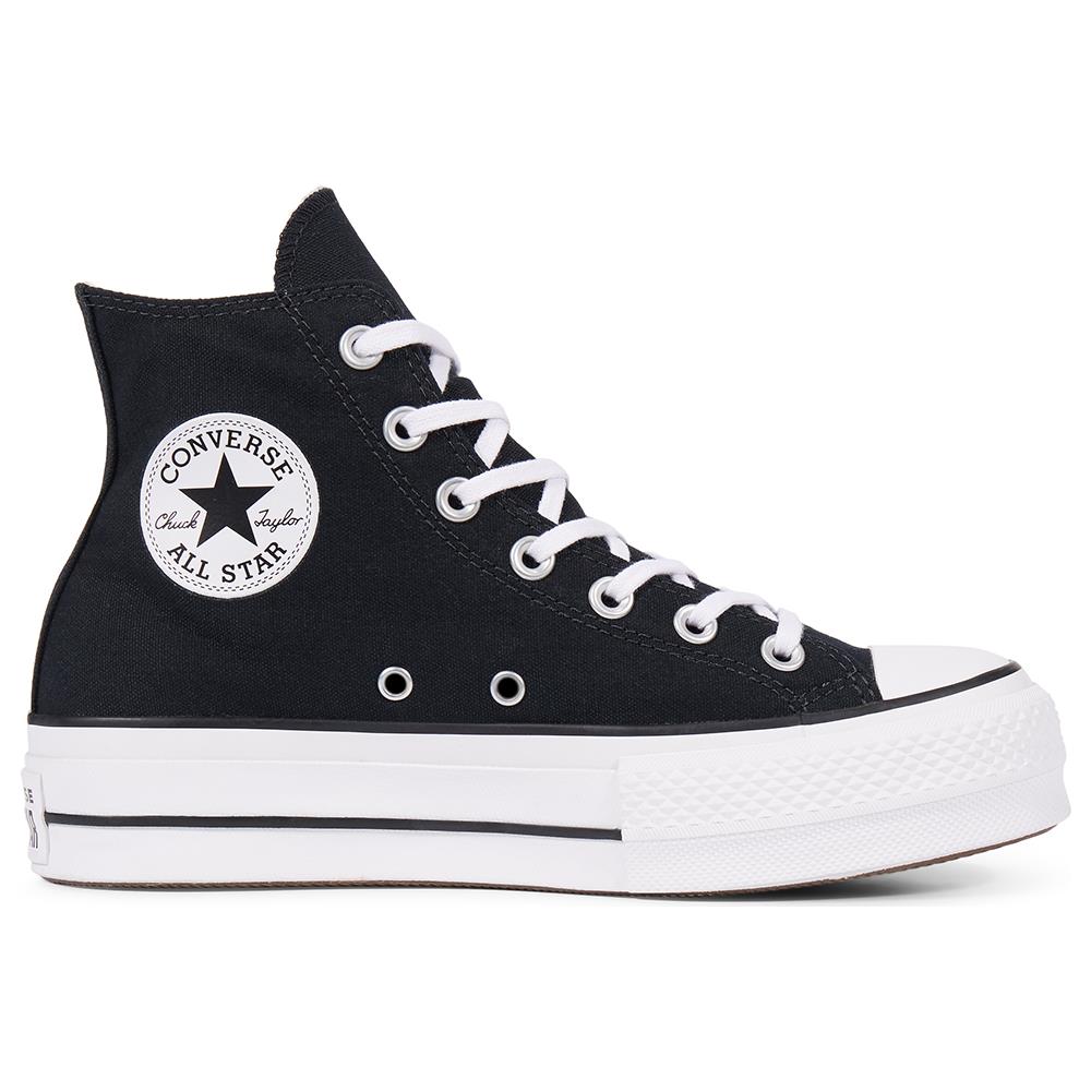 Scarpe Chuck Taylor All Star Platform Hi Lift Taglia 42 Codice 560845c Nero - Foto 1