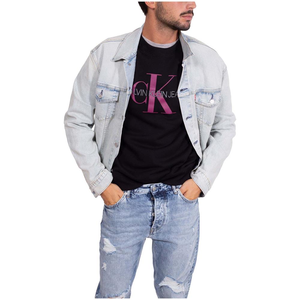 CALVIN KLEIN JEANS - Felpa Uomo Con Logo Monogram - ePRICE