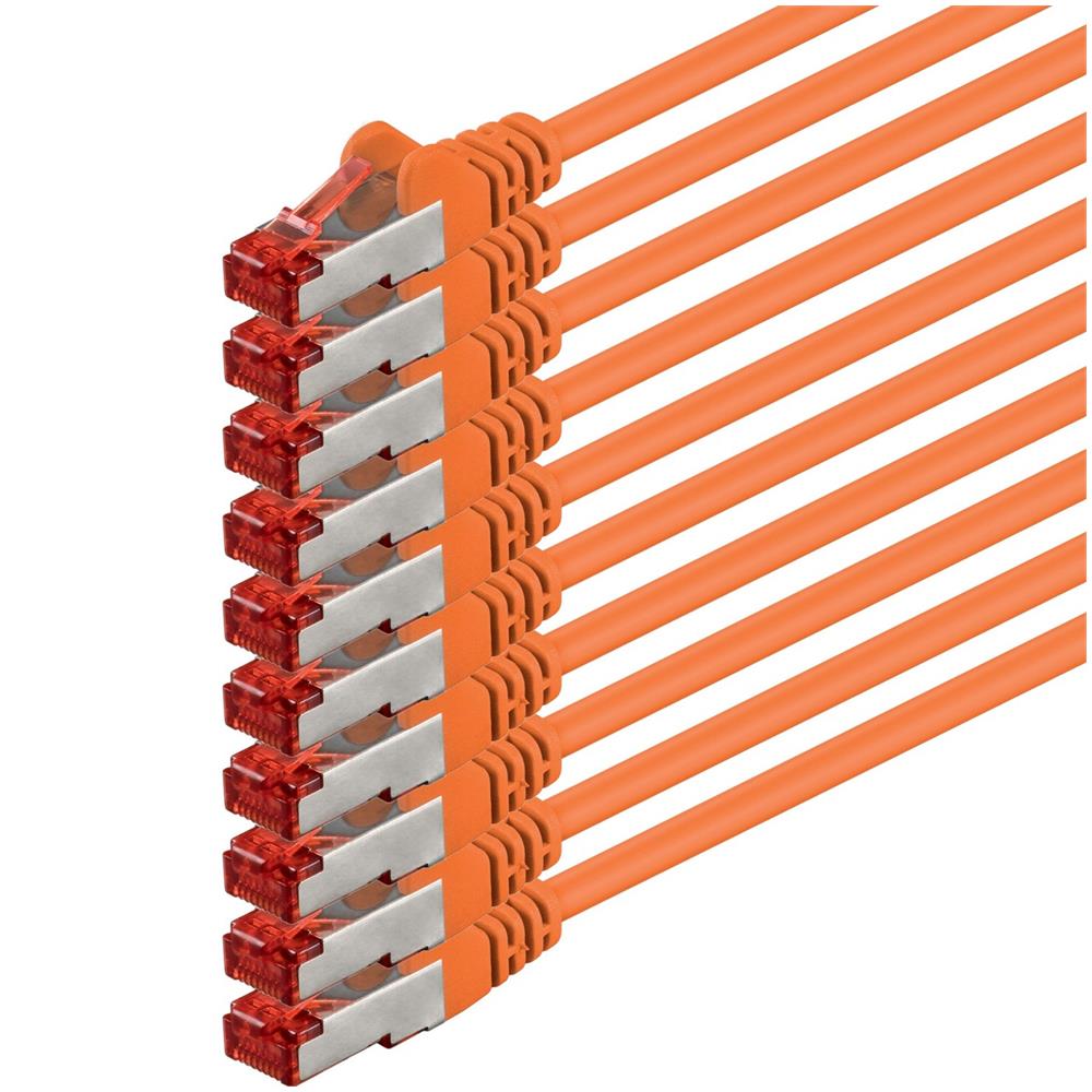 2.0m 2x RJ-45 Cat6 S / FTP (S-STP) M / M, 2m, Cat6, S / FTP (S-STP) - Foto 1