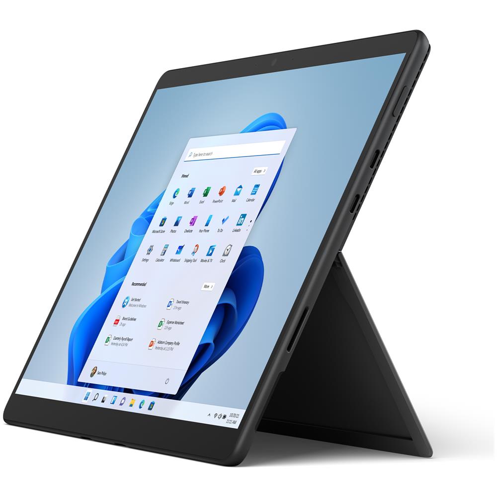 Tablet Surface Pro 8 Grafite 13" 2K Intel Core i7 RAM 16GB Memoria 512 GB Wi-Fi Fotocamera 10Mpx Windows 10 Pro - Europa  - Foto 2