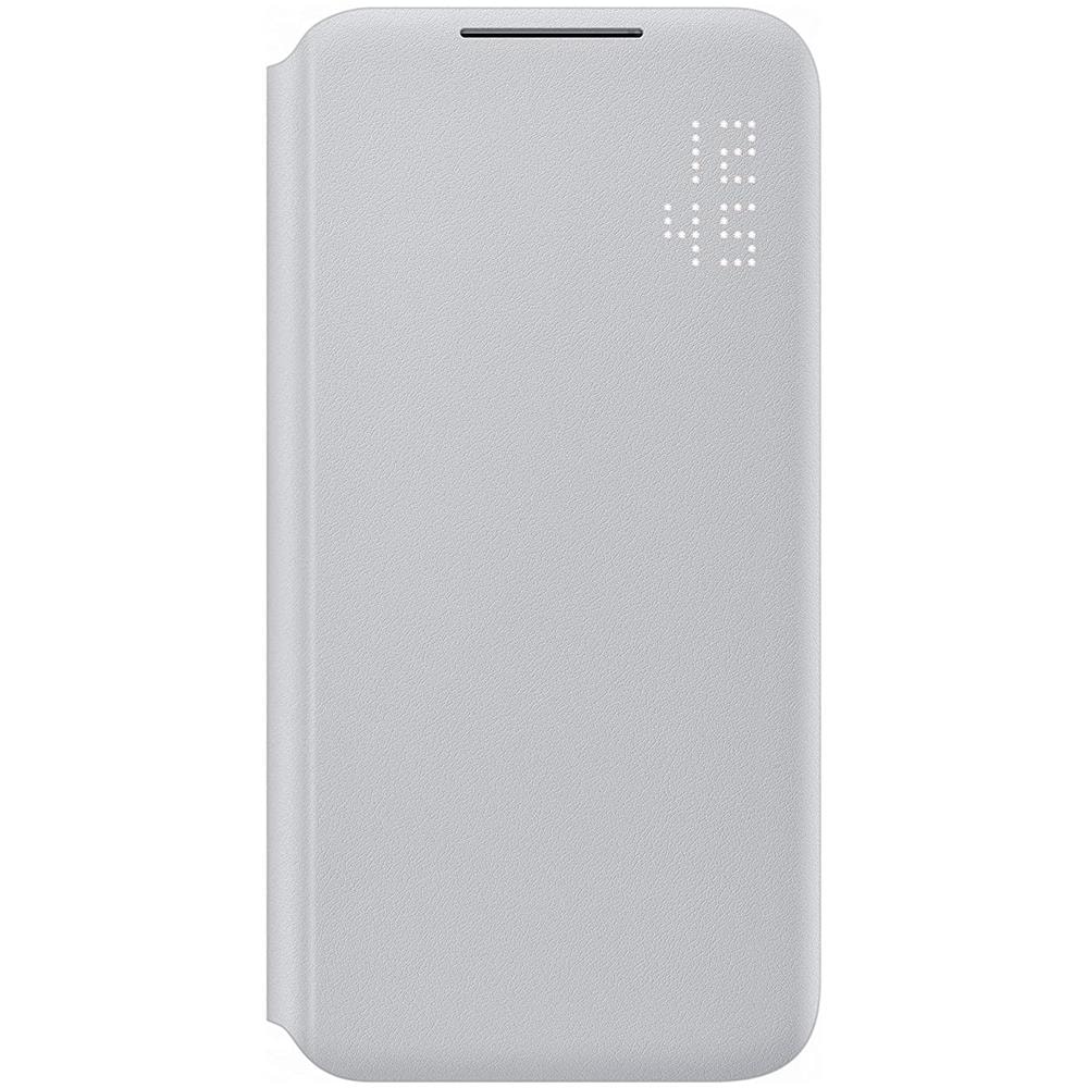 Custodia Samsung Ef-ns901pjegee Smart Led View Cover Galaxy S22 Sm-s901b Light Gray - Foto 11