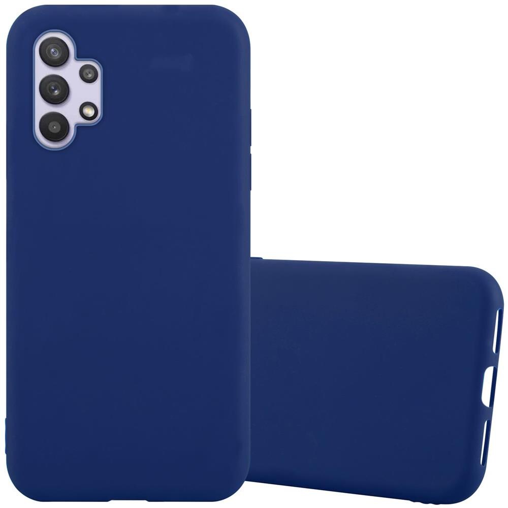 Custodia Compatibile Con Samsung Galaxy A32 5g In Candy Blu Scuro - Coperchio Protettivo In Silicone Tpu Flessibile - Foto 1