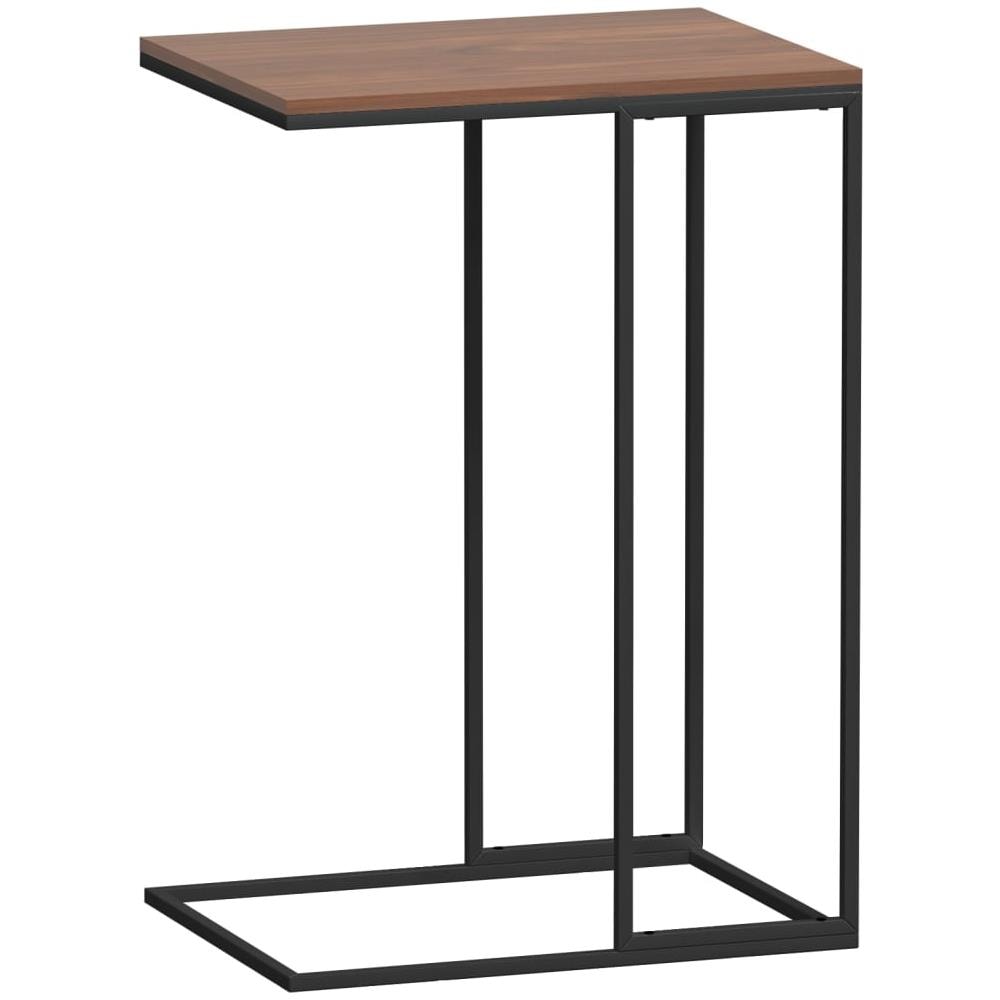 Tavolino da Salotto Nero 40x30x59 cm in Legno Multistrato - Foto 2