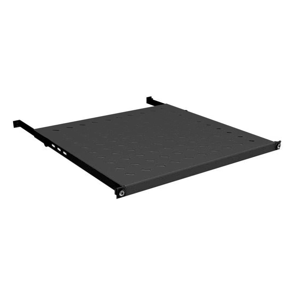 Mensola Per Rack 19'' 350-450 Mm 0.5u Nero 4 Punti - Foto 1