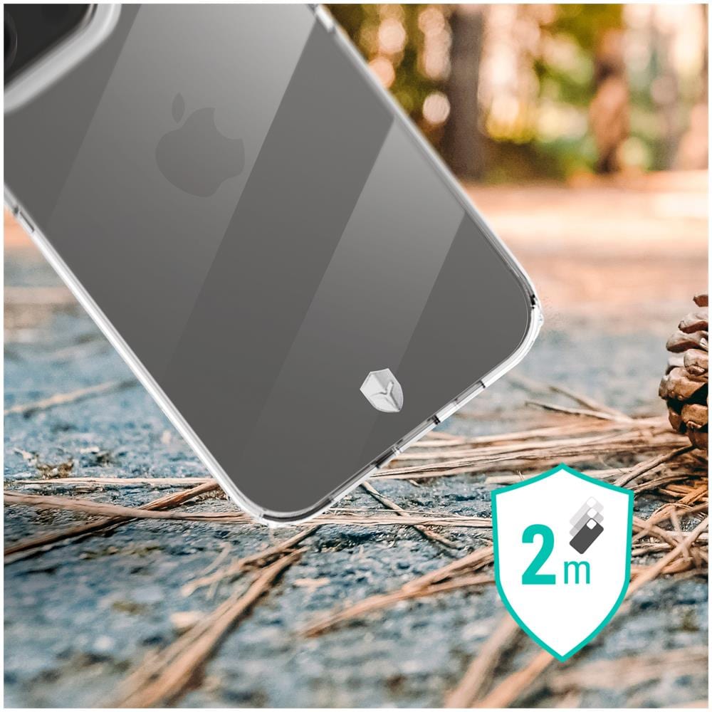 Cover Per Iphone 14 Pro Anti-caduta Riciclabile Feel Trasparente - Foto 2