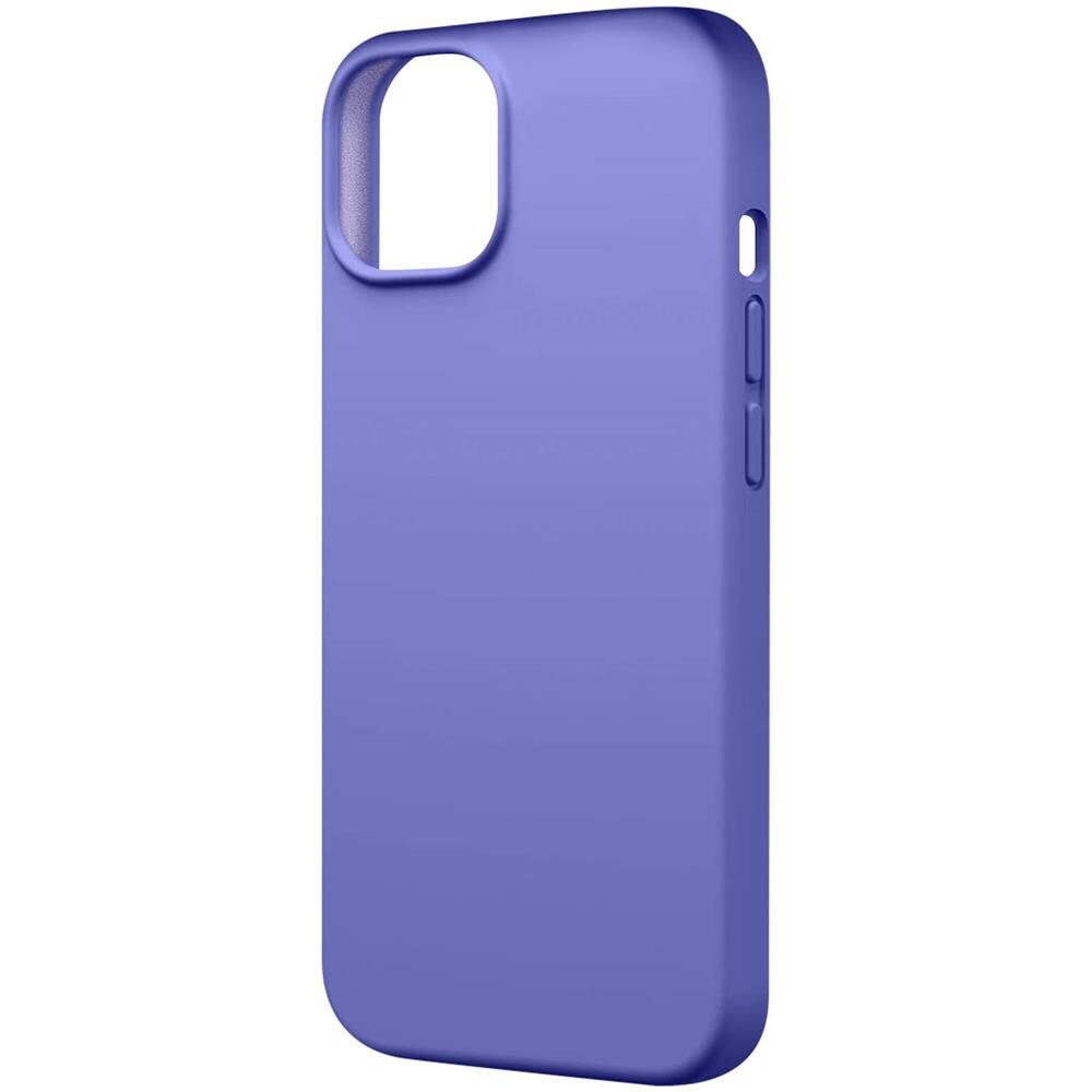 Cover Per Iphone 15 Plus Silicone Premium Semi-rigido Opaca Soft-touch Viola - Foto 5