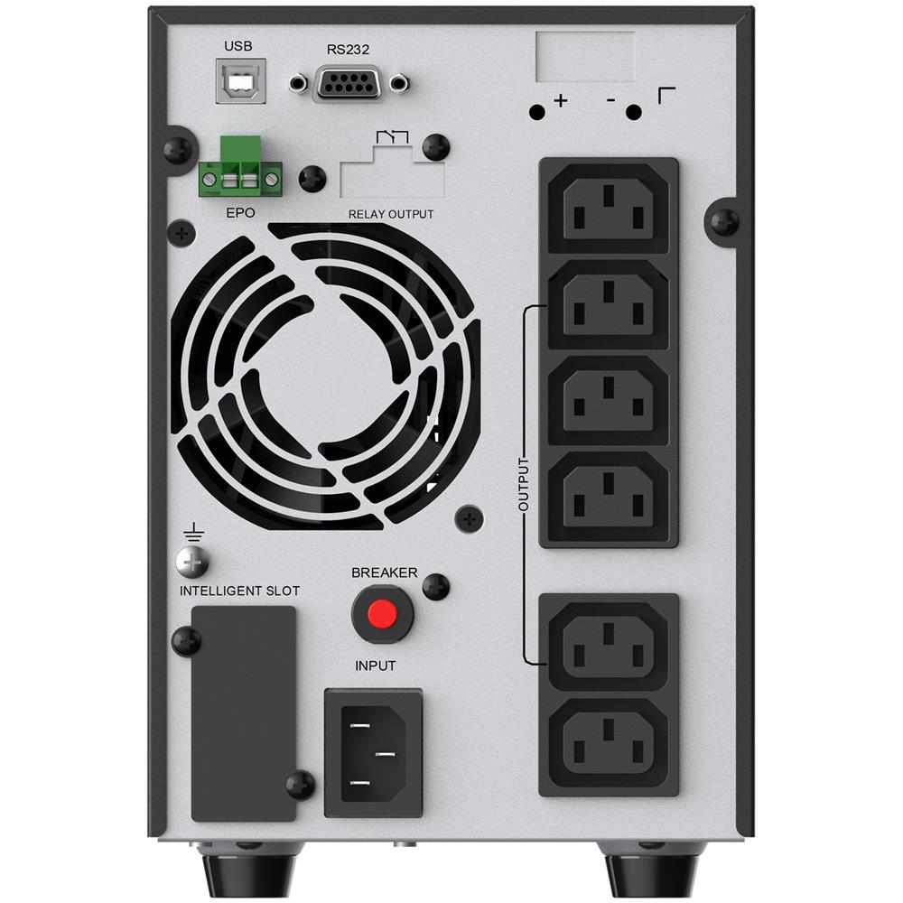 Gruppo di Continuità UPS ZEUS52E2K 2 kVA 1800 W 6 presa (e) AC Colore Nero - Foto 3