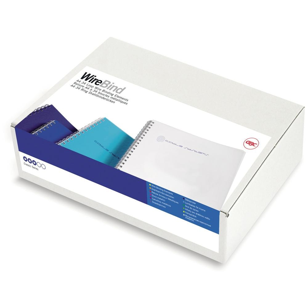 Spirali metalliche WireBind argento 14 mm (100) - Foto 2