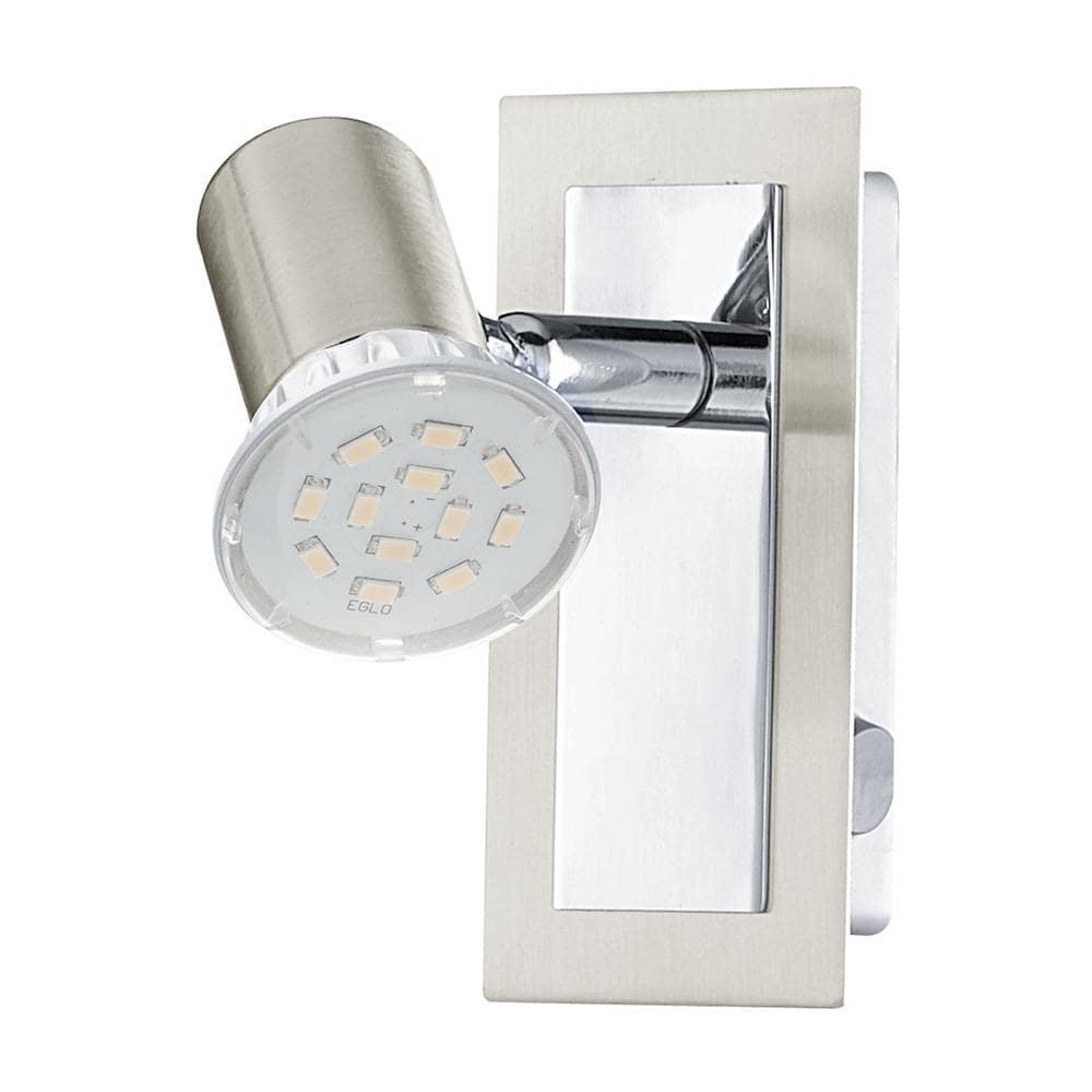 Rottello - Faretto A Led 1l X 3w Gu10 Nickel / Cromo - Foto 1