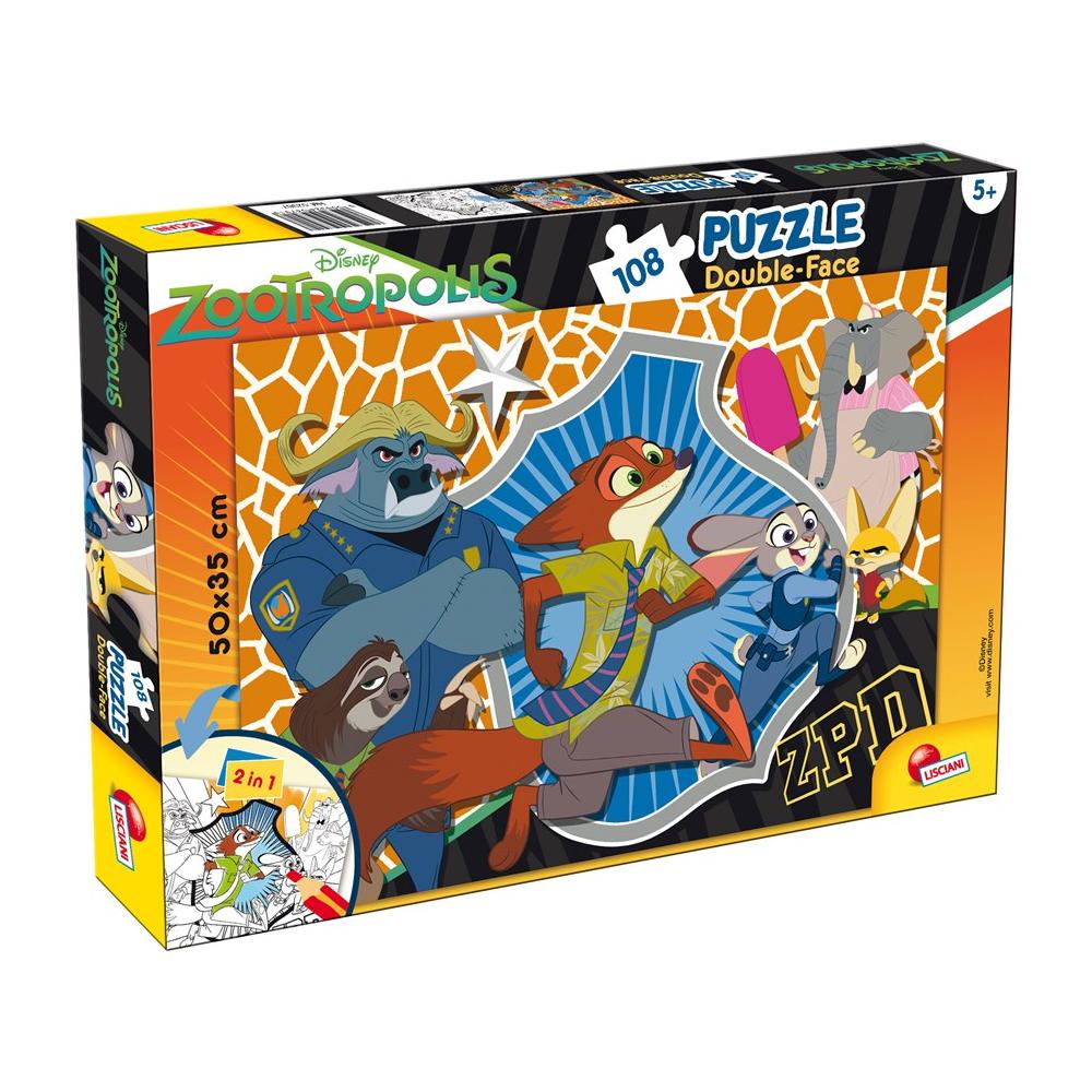 53988 - Puzzle DF Supermaxi Zootropolis 108pz - Foto 1