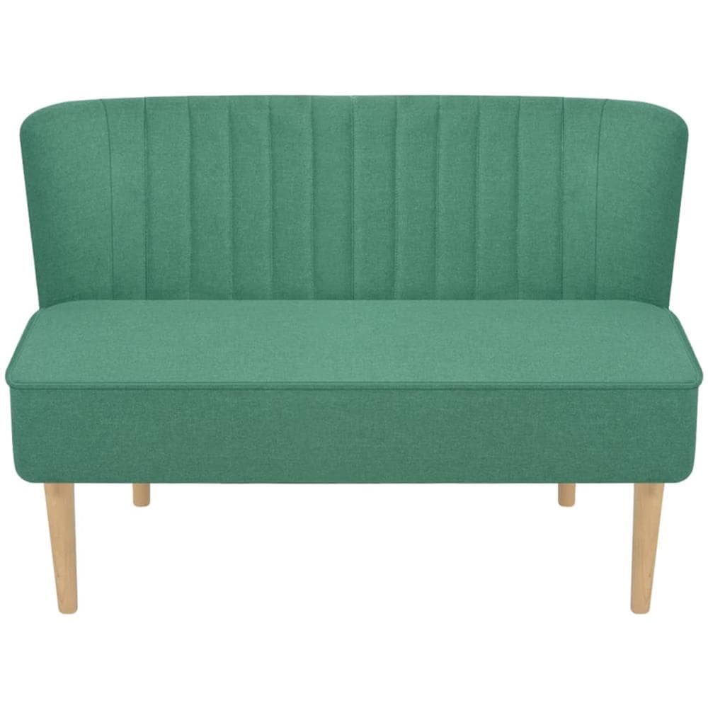 Divano in Stoffa 117x55,5x77 cm Verde - Foto 4