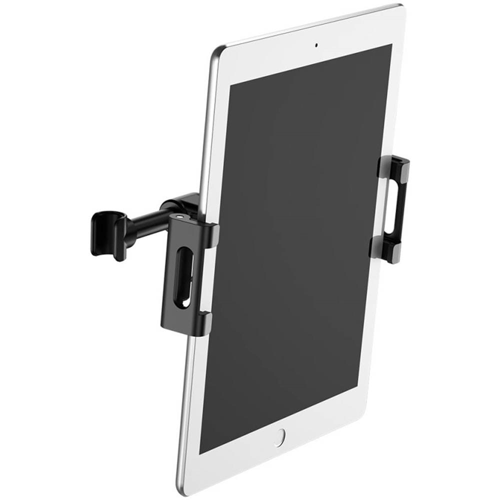 Supporto Per Auto Per Smartphone E Tablet Da 4"" A 12,9"" Con Fissaggio Al Poggiatesta, Nero - Foto 2